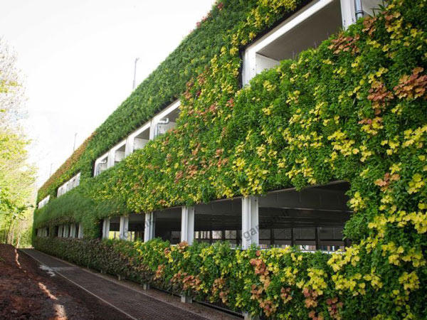 طراحی فضای سبز با دیوار سبز