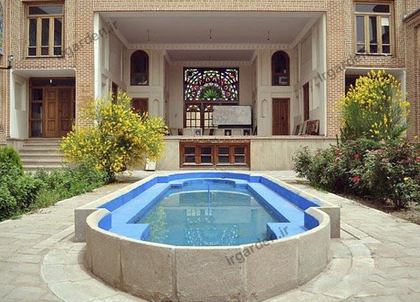 محوطه سازی باغ ایرانی