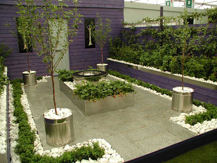 طراحی فضای سبز باغچه در کرج