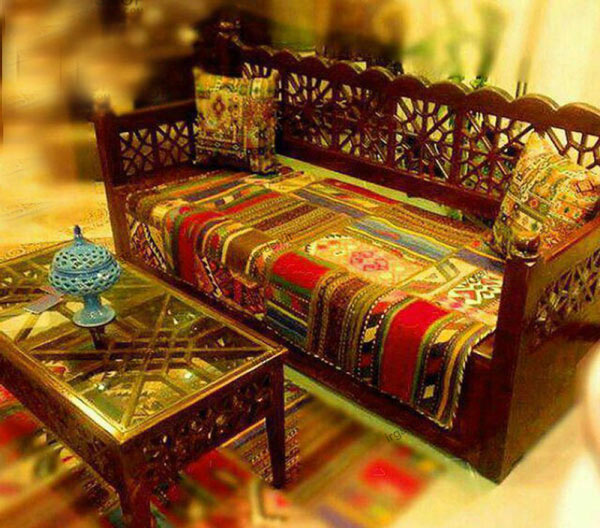 تخت چوبی سنتی